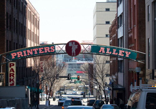 Printers Alley Nashville Tennesse